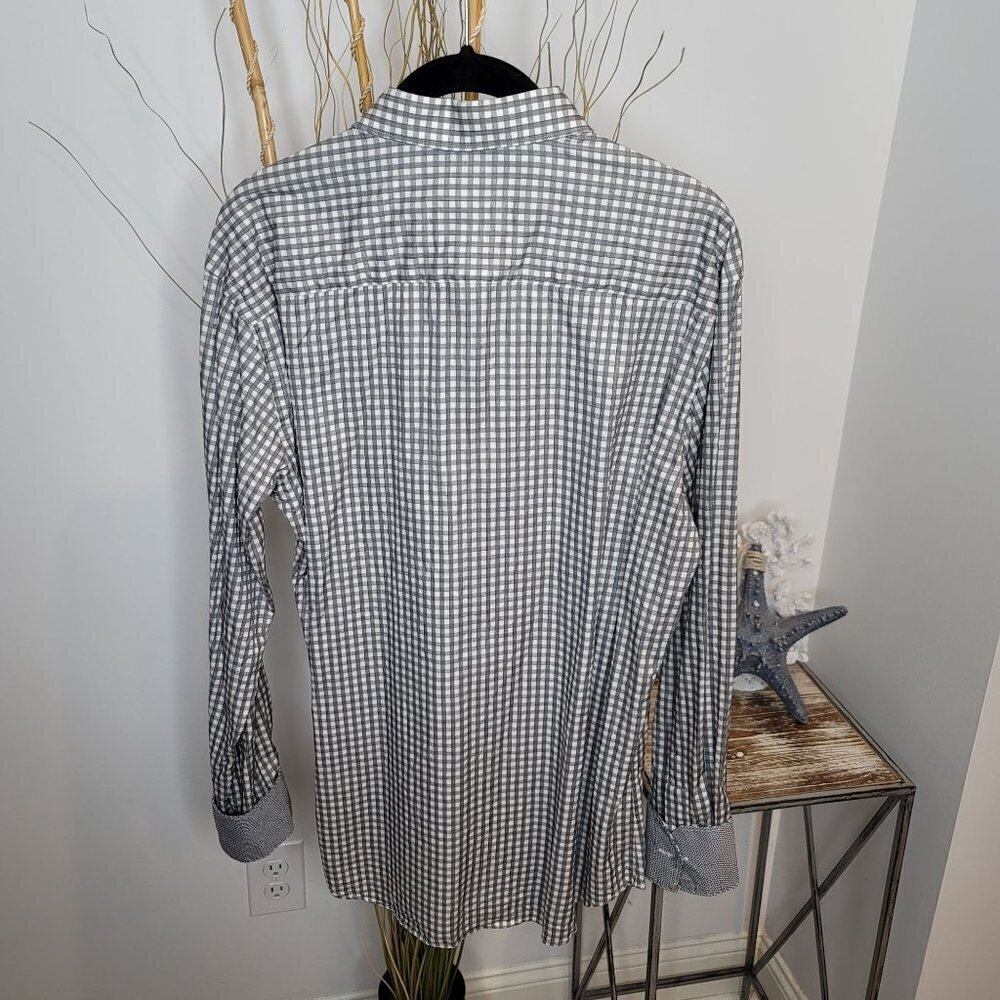 Bugatchi Uomo Button Up Mens Medium - image 2